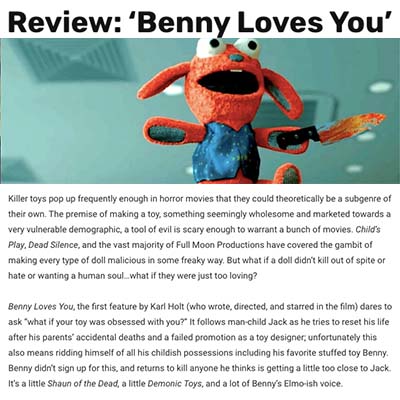 Review: ‘Benny Loves You’
